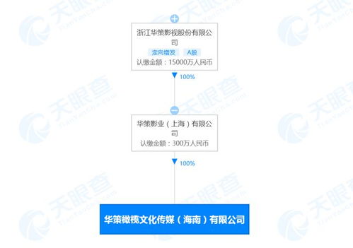 華策影視跨界布局 海南新公司擴展互聯網銷售版圖